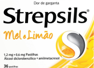 Strepsils Mel e limão
