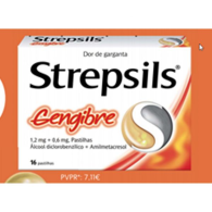 Strepsils Quente, 1,2/0,6 mg x 16 pst