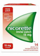 Nicorette Invisipatch, 15 mg/16 h x 14 sist transder