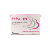 Folyoben, 0,4/0,002/0,2mg x 56 comp, 0.4 mg + 0.002 mg + 0.2 mg x 56 comp