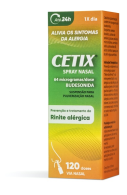 Cetix Spray Nasal , 64 g/dose Frasco 120 dose Susp pulv nasal