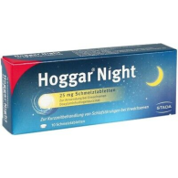 Hoggar , 25 mg Blister 20 Unidade(s) Comp orodisp, 25 mg x 20 comp orodisp