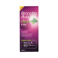 Bronchodual Night & Day , (12.5 mg + 9.09 mg + 10 mg)/ml Frasco 120 ml Sol oral