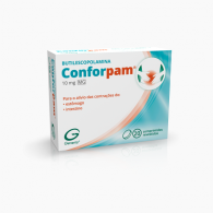 Butilescopolamina Conforpam MG, 10 mg Blister 20 Unidade(s) Comp revest