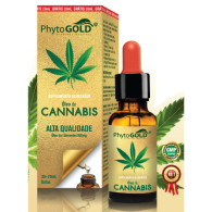 PhytoGOLD Óleo de Cannabis Gotas 900 mg/ml 30 ml com Oferta de 20 ml
