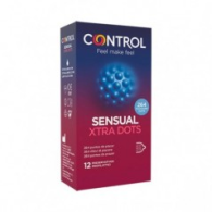 Control Sensual Xtra Dots Preservat X12