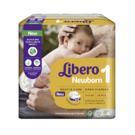 Libero Newborn 1 Fralda 2-5Kg X24,  