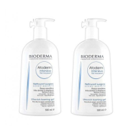 Bioderma Atoderm Duo Intensive Gel moussant 2 x 500 ml com Preço especial