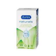 Durex Naturals Preservativo X 10,  