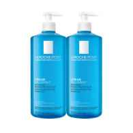 La Roche-Posay Lipikar Duo Gel lavante calmante protetor 2 x 750 ml com Desconto de 50% na 2ª Embalagem