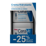 CeraVe Duo Creme hidratante dirio 2 x 340 g com Desconto de 30% na 2 Embalagem
