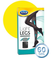 Scholl Light Legs Coll Comp 60den Xl Preto