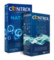 Control Nature Preservativo Adapta 12 Unidade(s) com Oferta de Ultra Feel Preservativo 10 Unidade(s)
