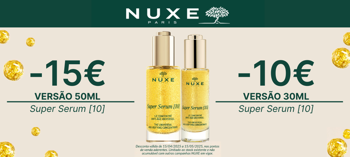 Campanha Nuxe SUPER Serum